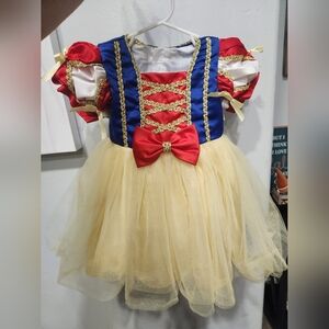Charming Kids Royal Costume with Red, Blue, and Gold Accents